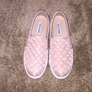 Steve Madden quilted slip ons